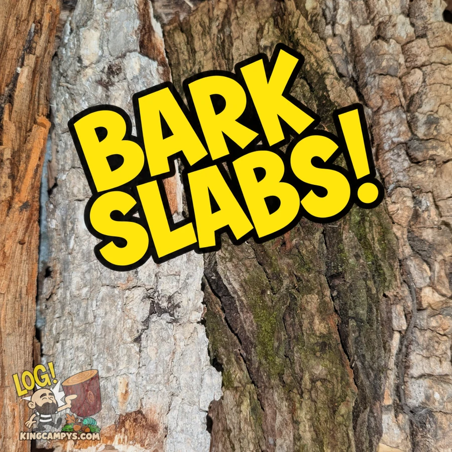 Bark slabs