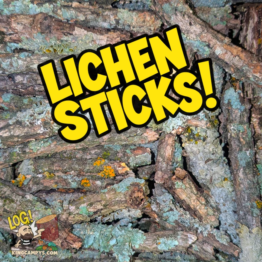 Lichen sticks